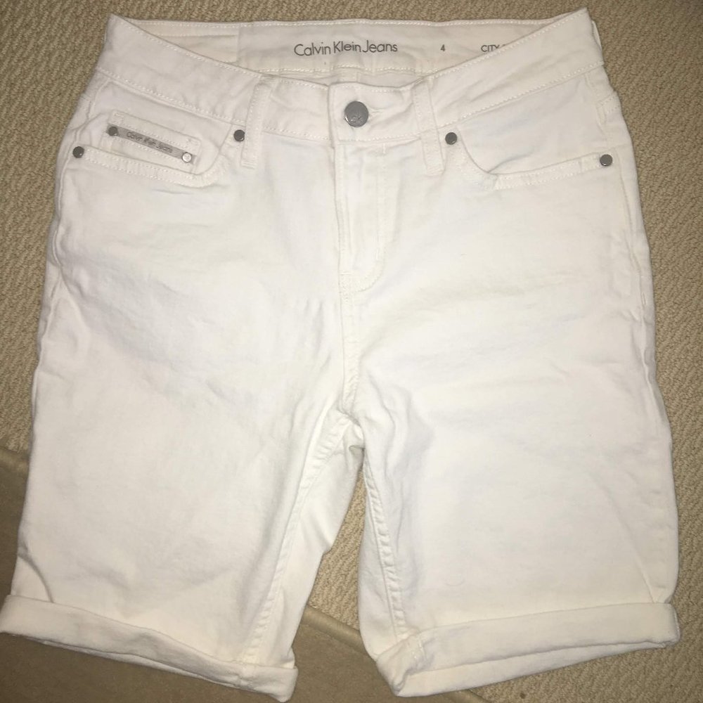 Calvin Klein City Short White Shorts